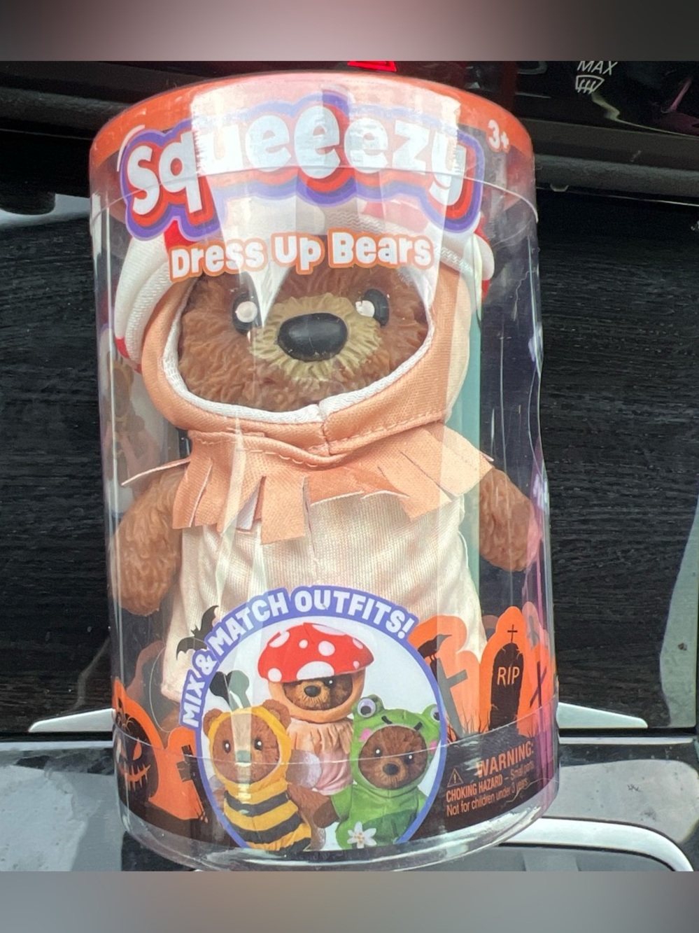 New Drop ✨Squeezy Halloween Dress up Bear 🧸